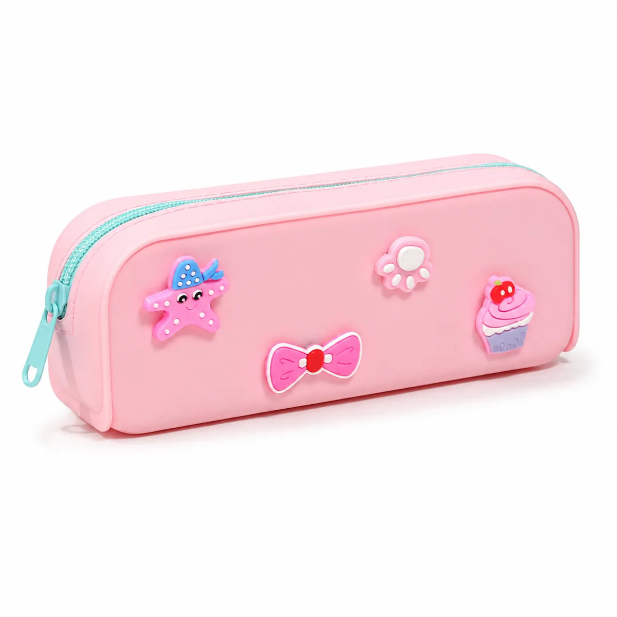 Silicone Pencil Case with Charms - image STAT