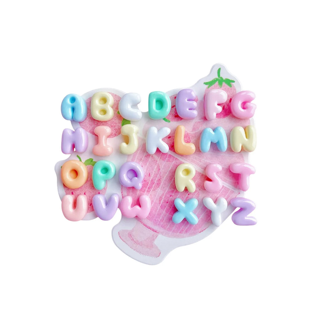 3D Bubble Alphabet Letters A-Z - image 01