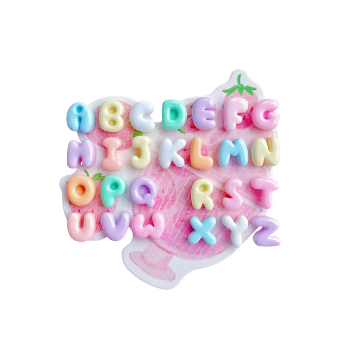 3D Bubble Alphabet Letters A-Z - image 01
