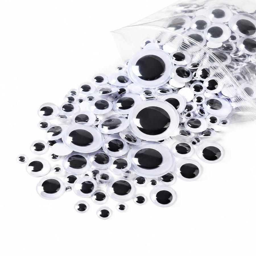 Black & White Googly Eyes Assortment - image ACC