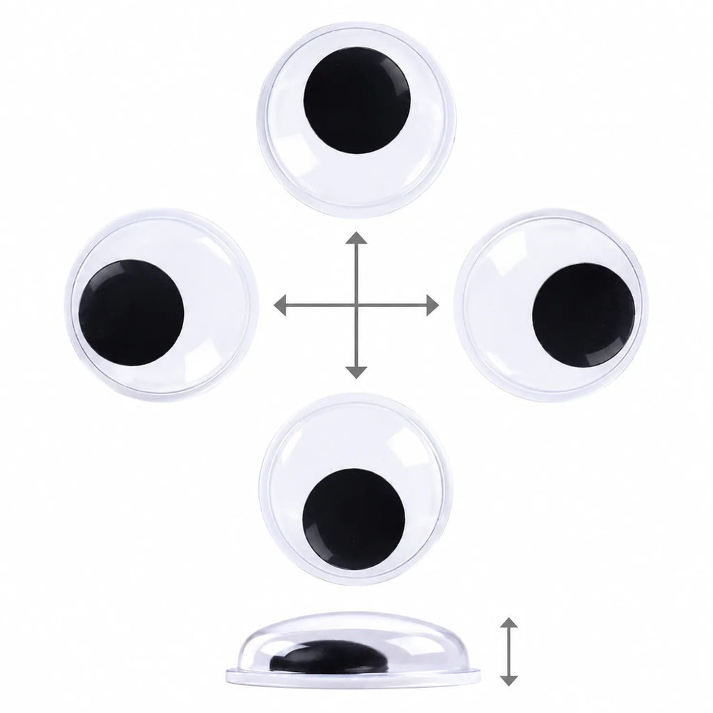Black & White Googly Eyes Assortment - image ACC