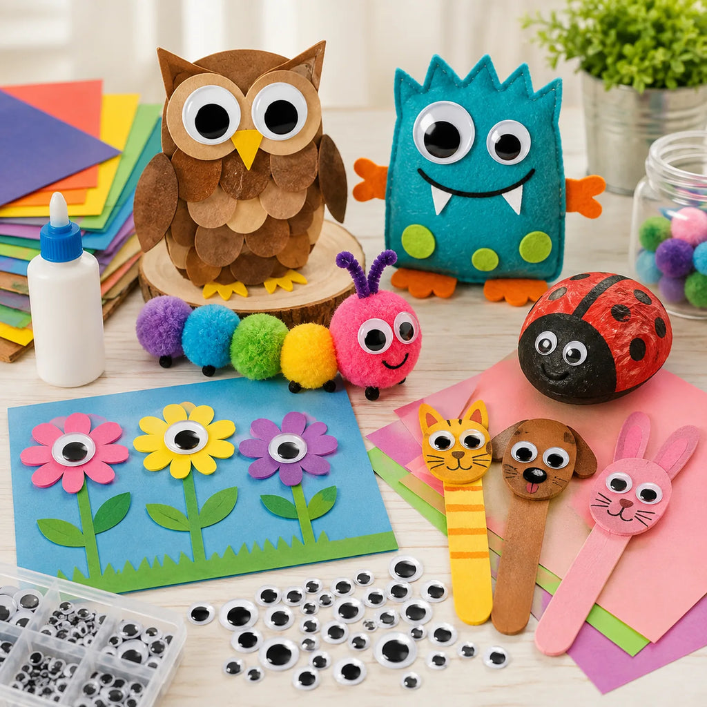 Black & White Googly Eyes Assortment - image ACC