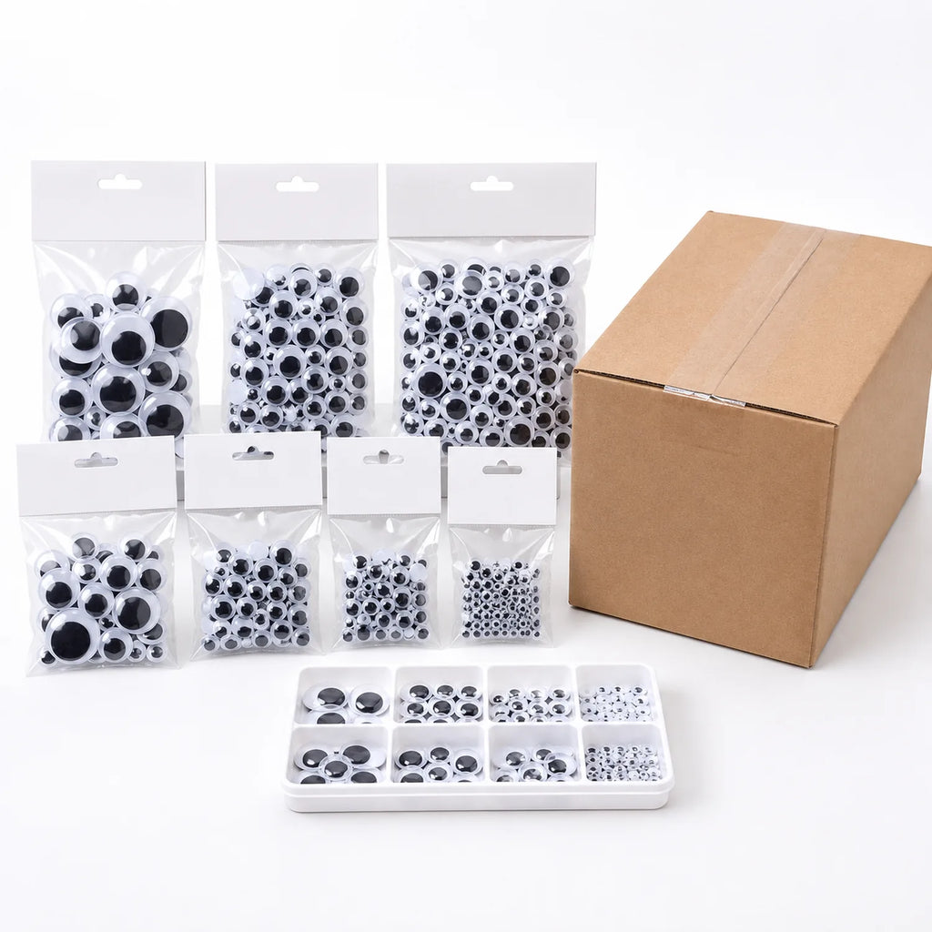 Black & White Googly Eyes Assortment - image ACC
