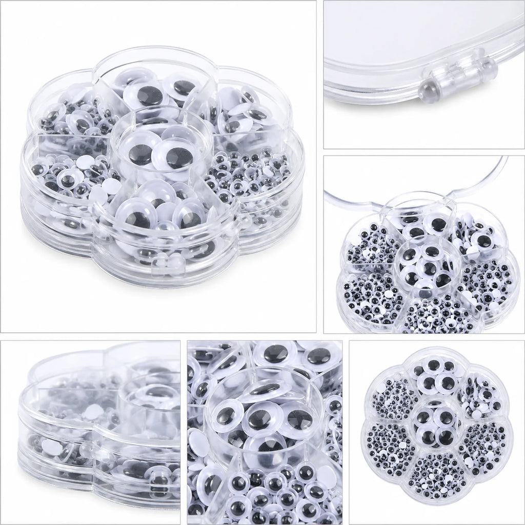 Googly Eyes Flower Storage Box - image ACC