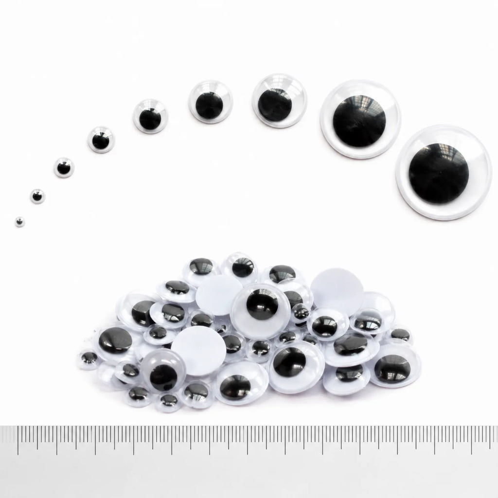 Self-Adhesive Wiggly Eyes Assortment - image ACC