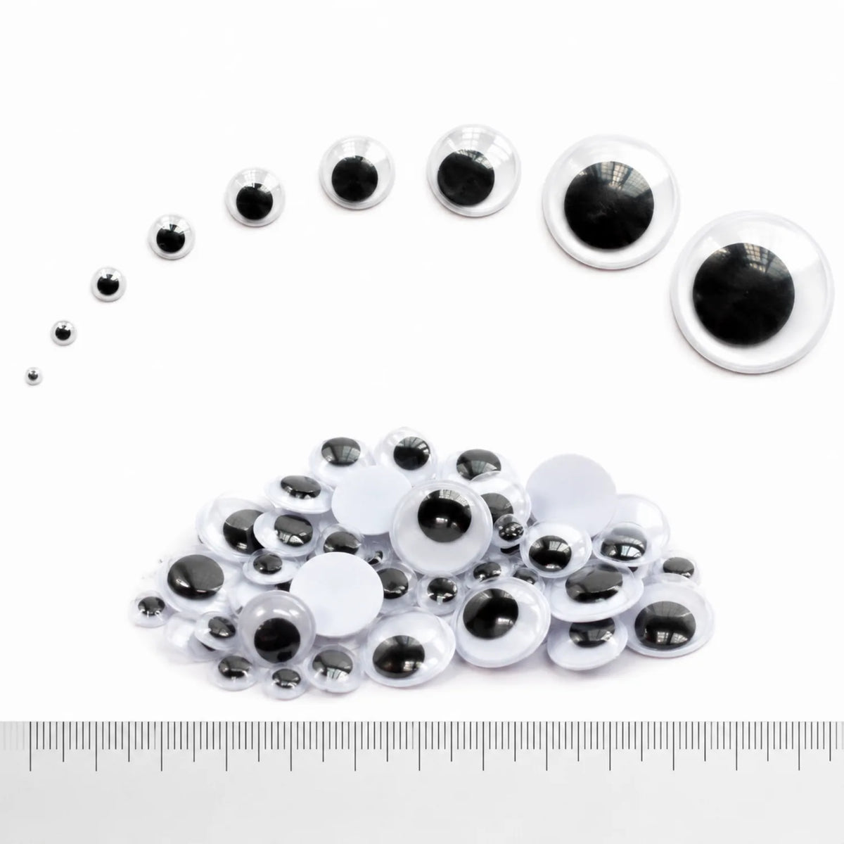 Self-Adhesive Wiggly Eyes Assortment - image ACC