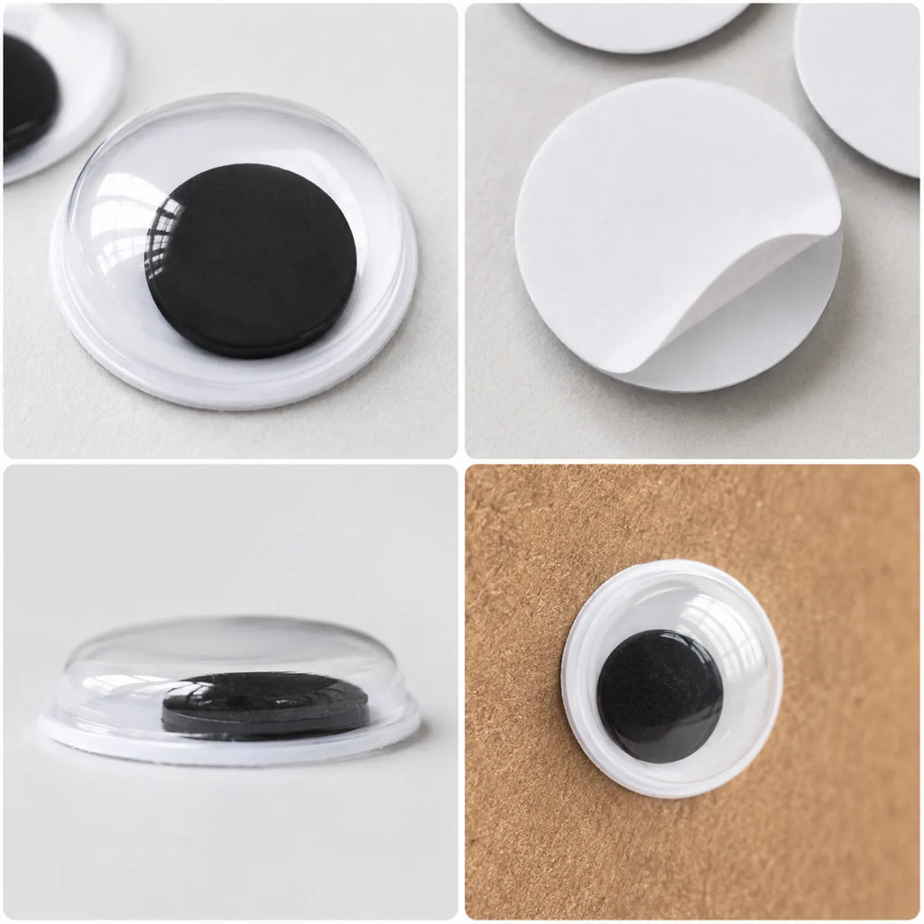 Self-Adhesive Wiggly Eyes Assortment - image ACC