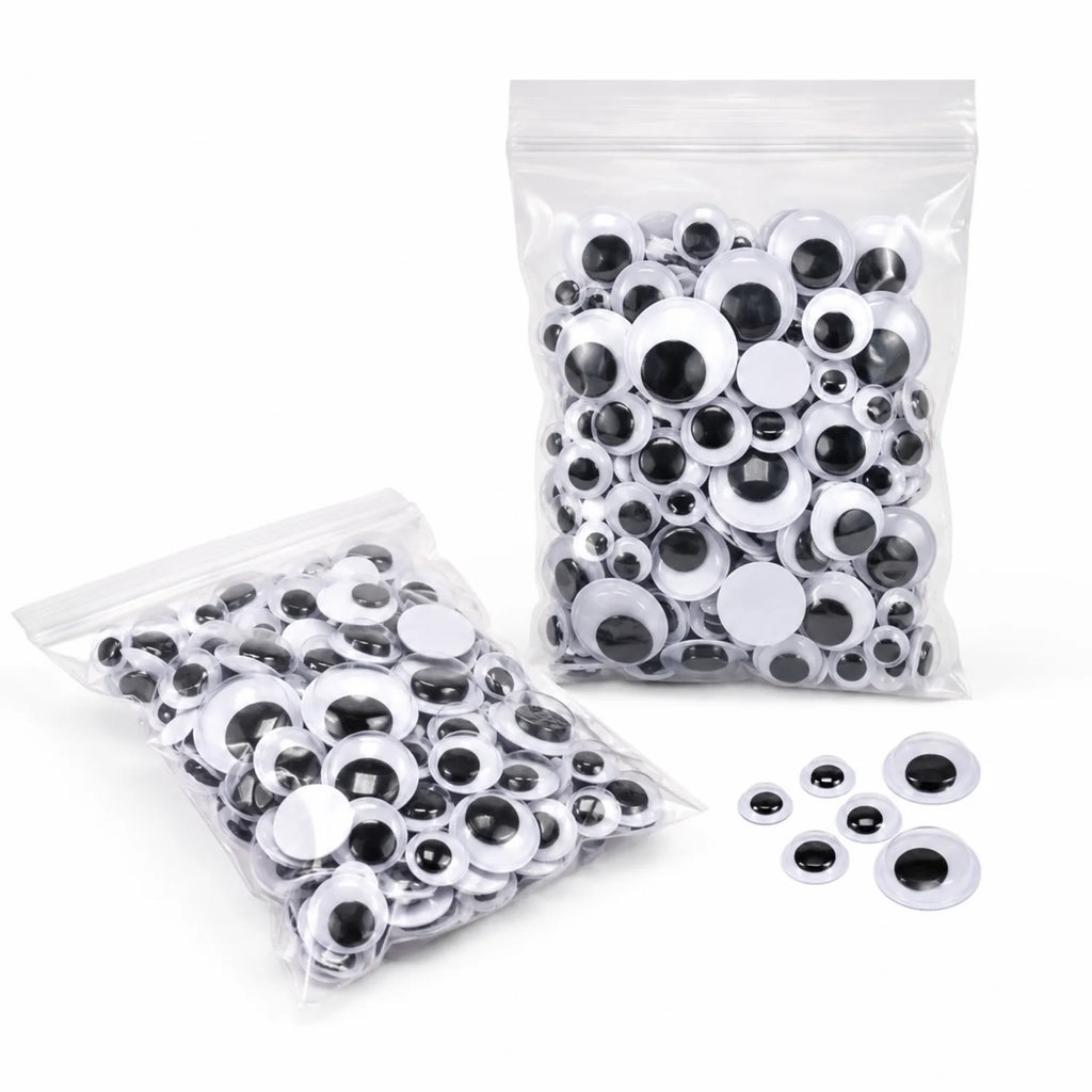 Self-Adhesive Wiggly Eyes Assortment - image ACC