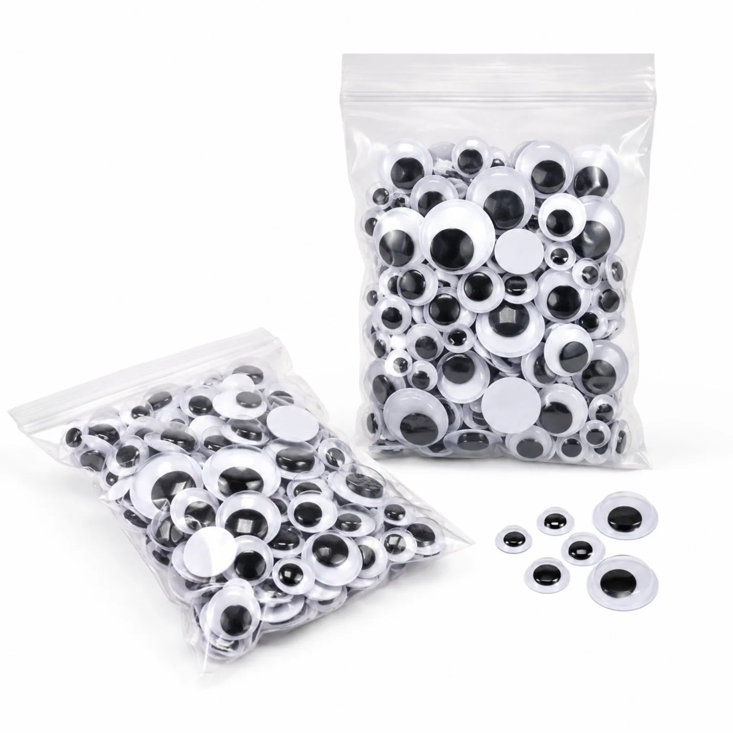 Self-Adhesive Wiggly Eyes Assortment - image ACC