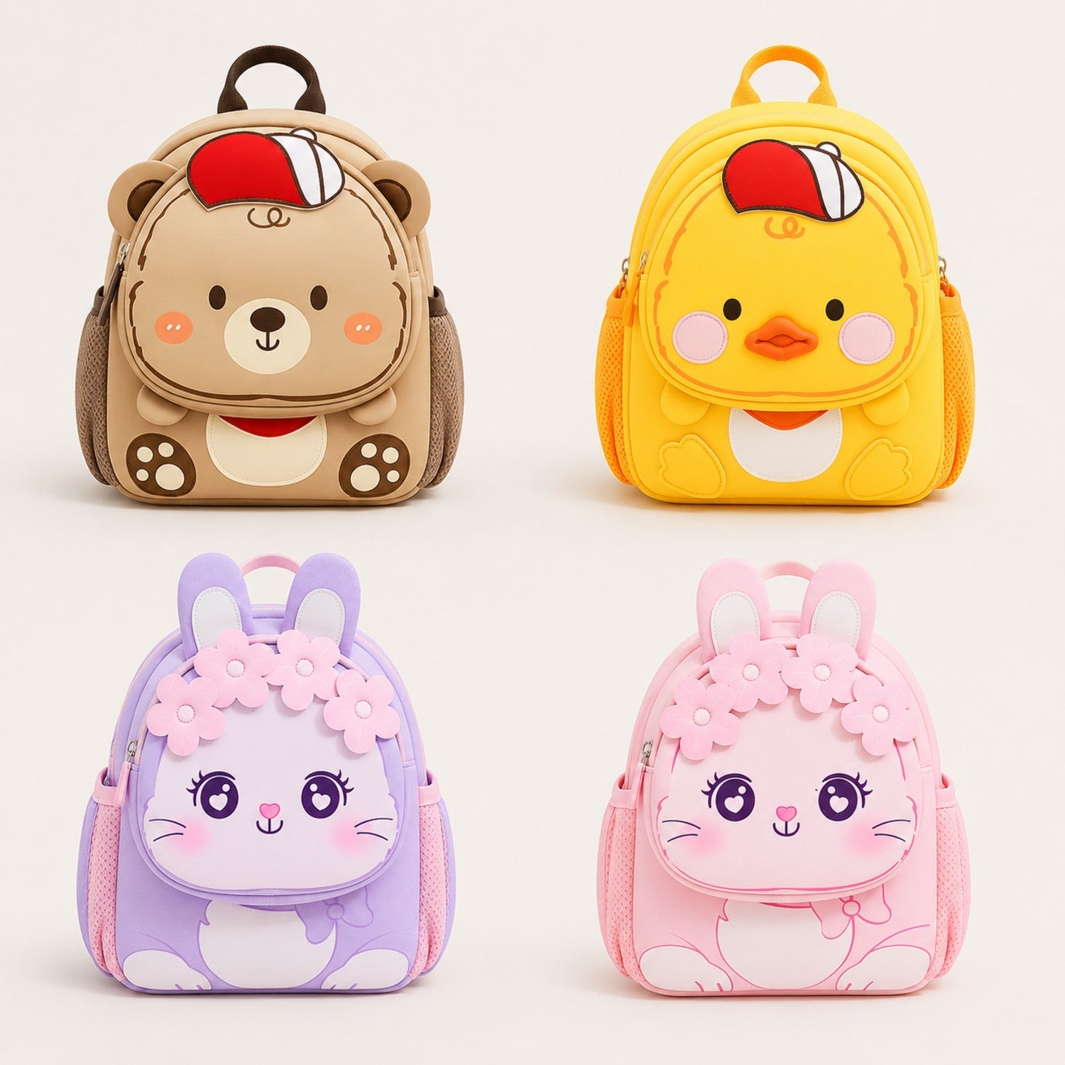 Kids Character Backpack - Premium Plush Animal Backpack for Wholesale