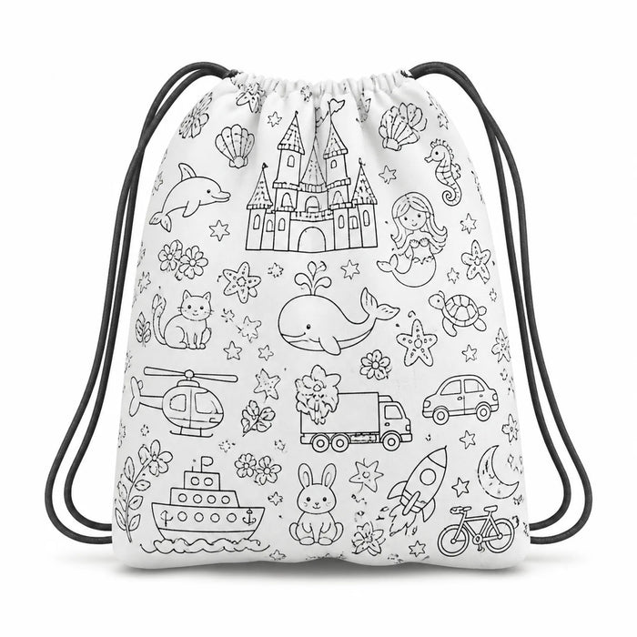 Coloring Line-Art Backpack - image 01