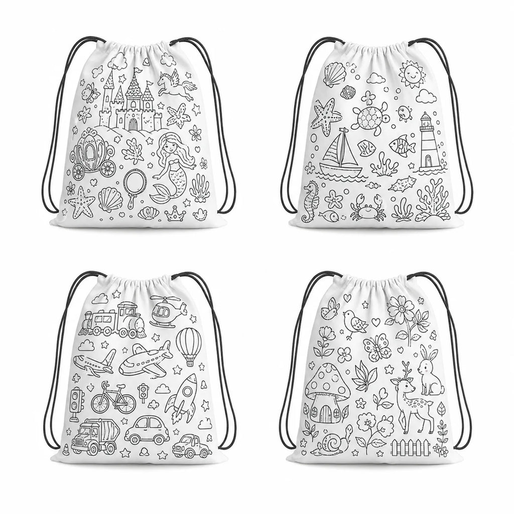 Coloring Line-Art Backpack - image 03