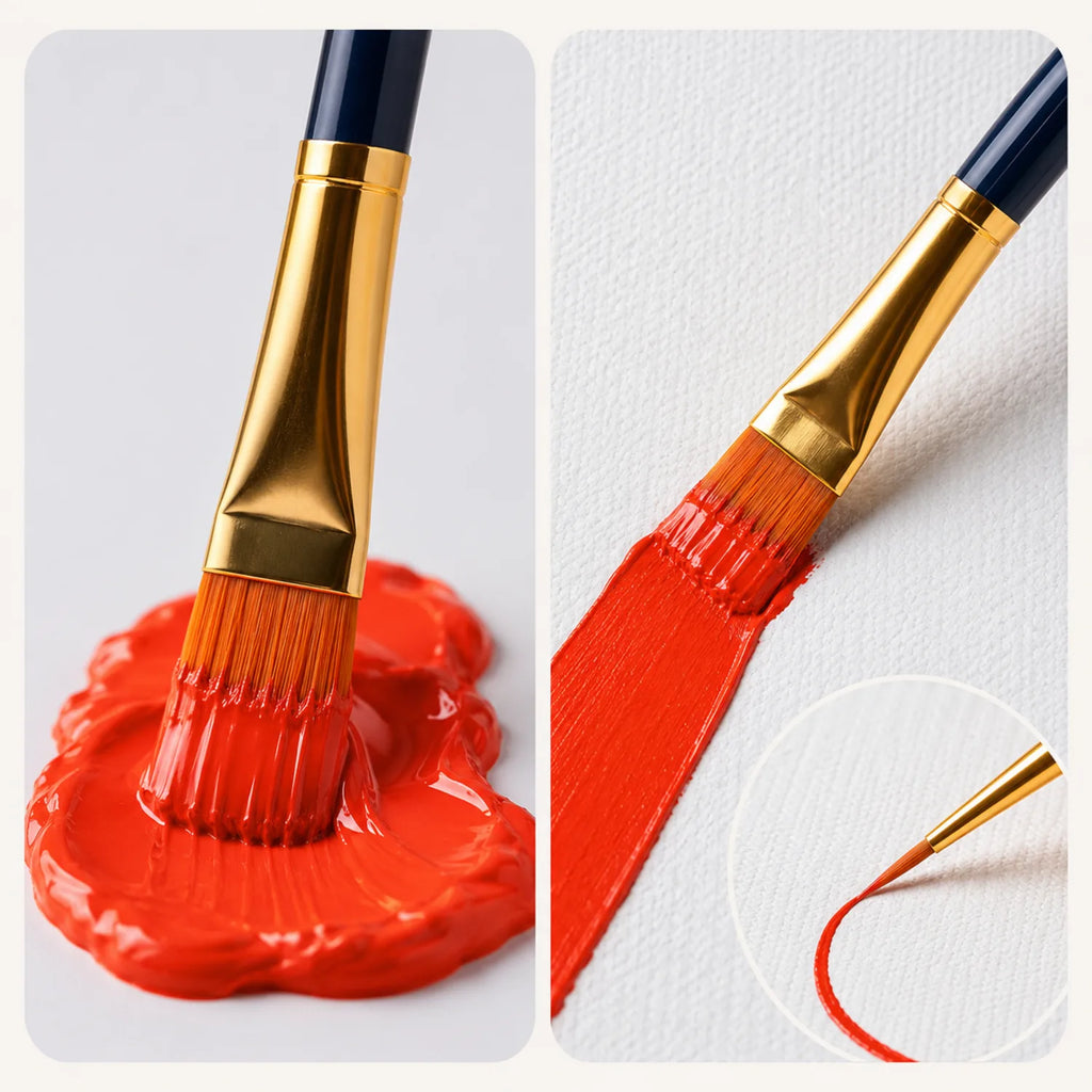 5-Piece Artist Paint Brush Set - image ECM