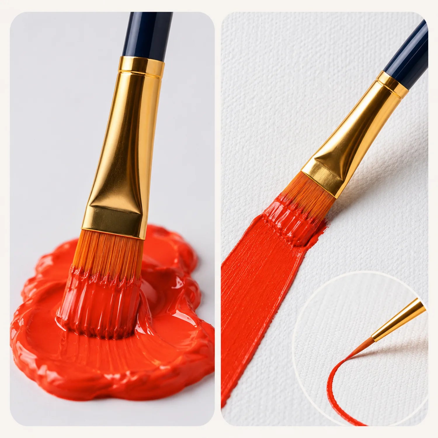 5-Piece Artist Paint Brush Set - image ECM