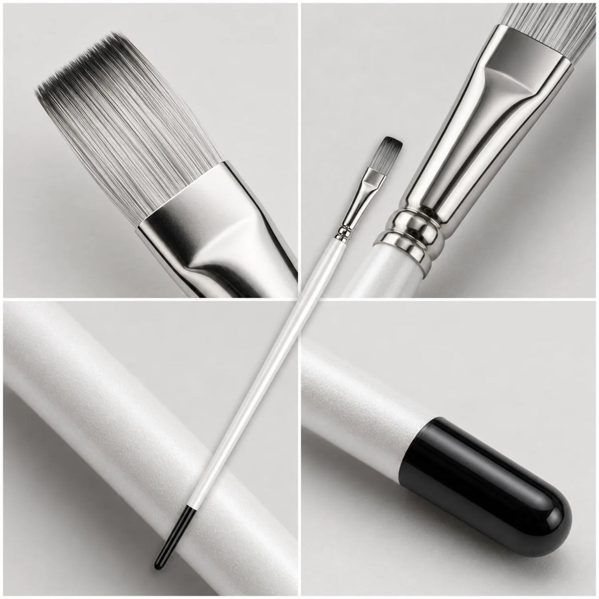 6-Piece Artist Paint Brush Set - image ECM
