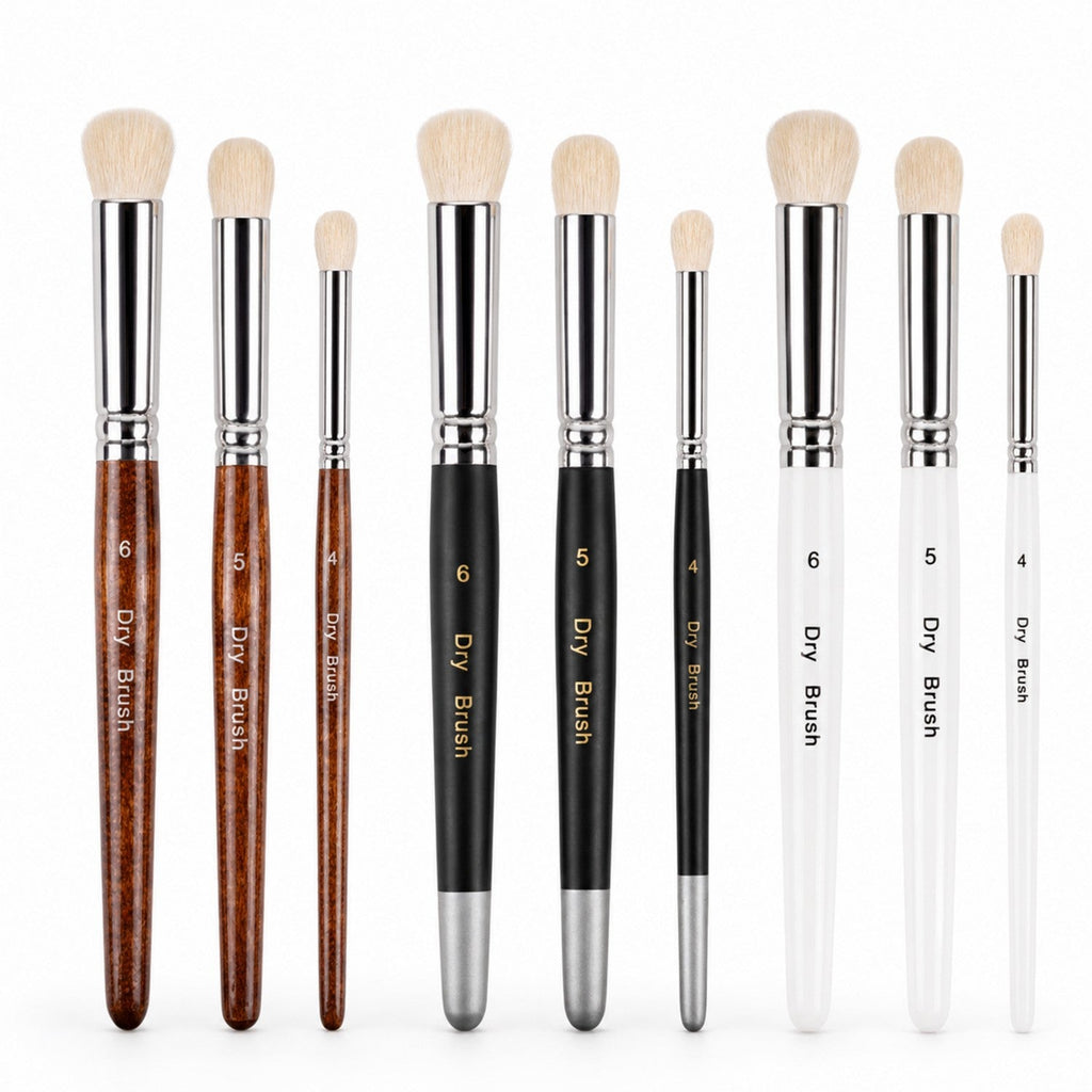 Wool Dry Brush Set - Premium Dry Brushing Paint Brushes for Wholesale
