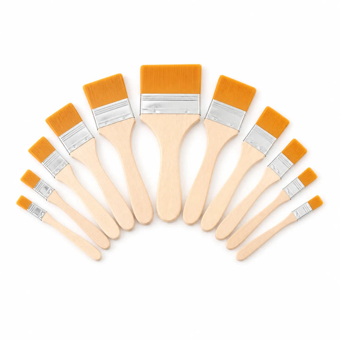 Flat Hake Brush Set (11 pcs) - image 01