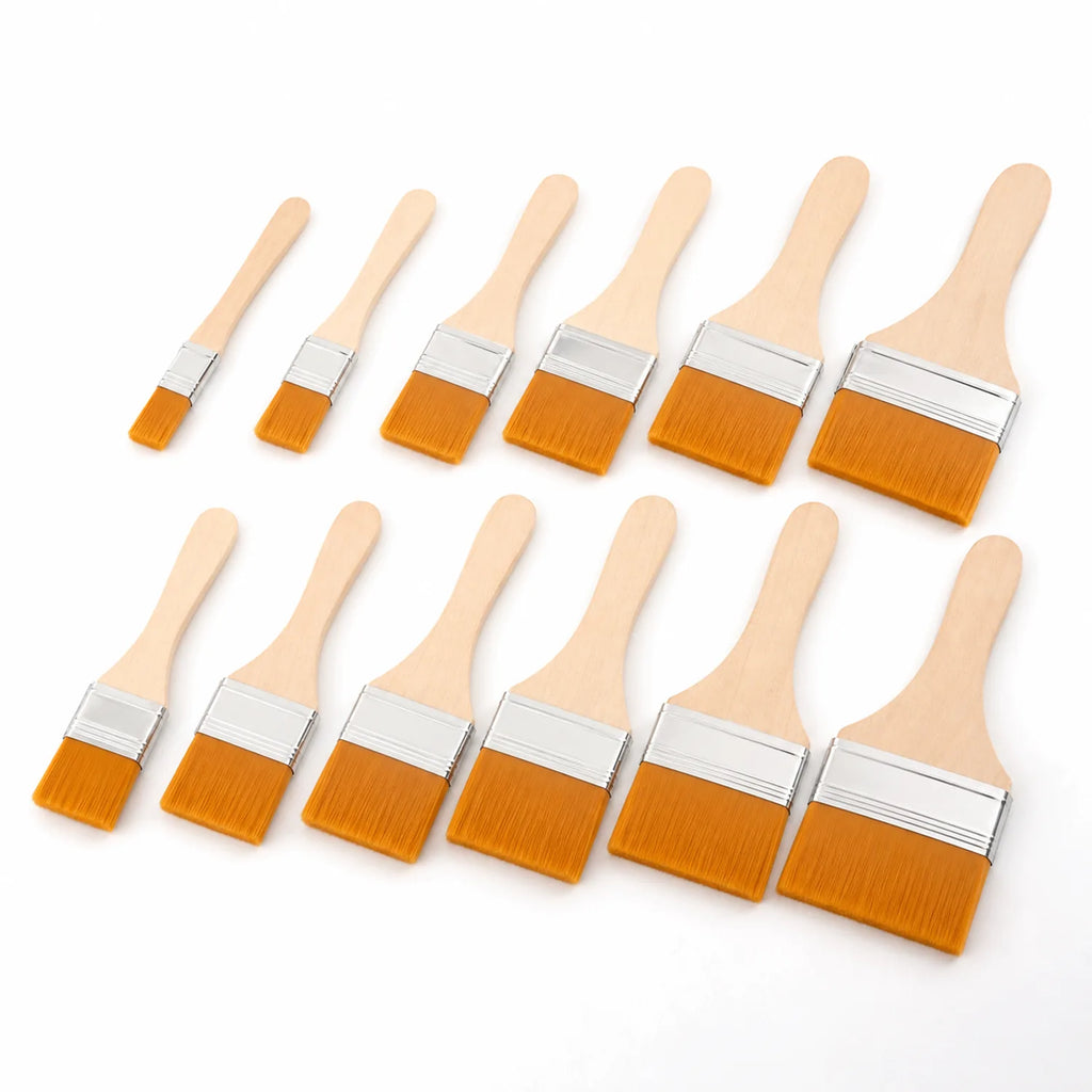 Flat Hake Brush Set (11 pcs) - image 02