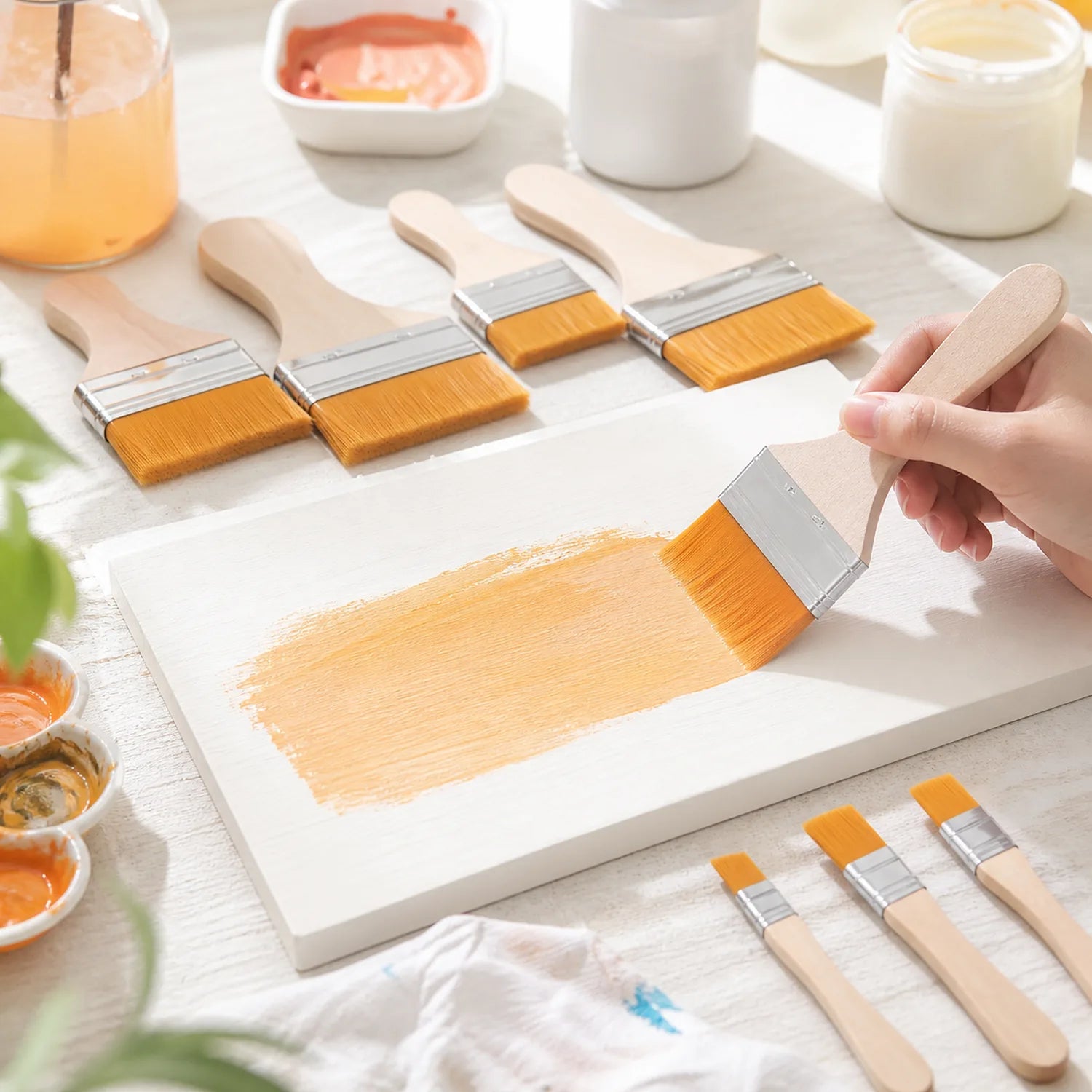 Flat Hake Brush Set (11 pcs) - image 05