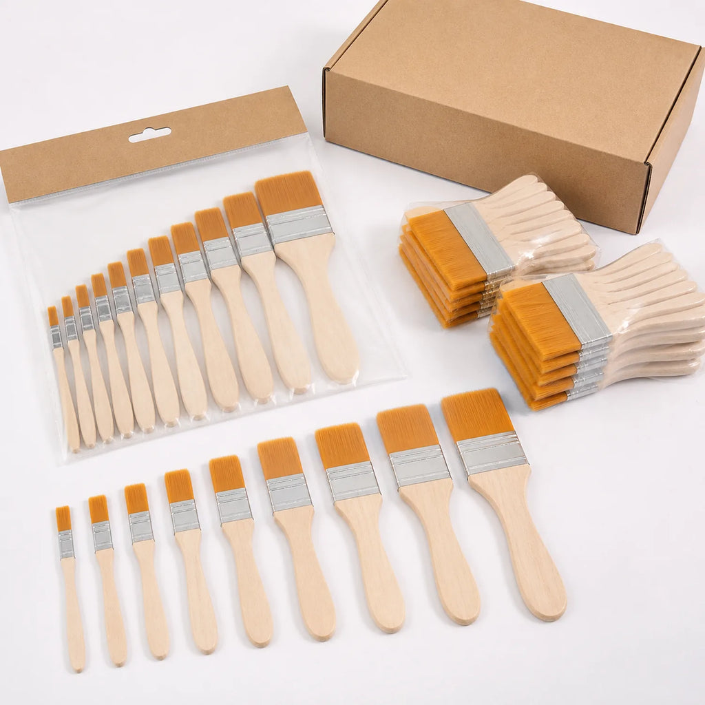 Flat Hake Brush Set (11 pcs) - image 06