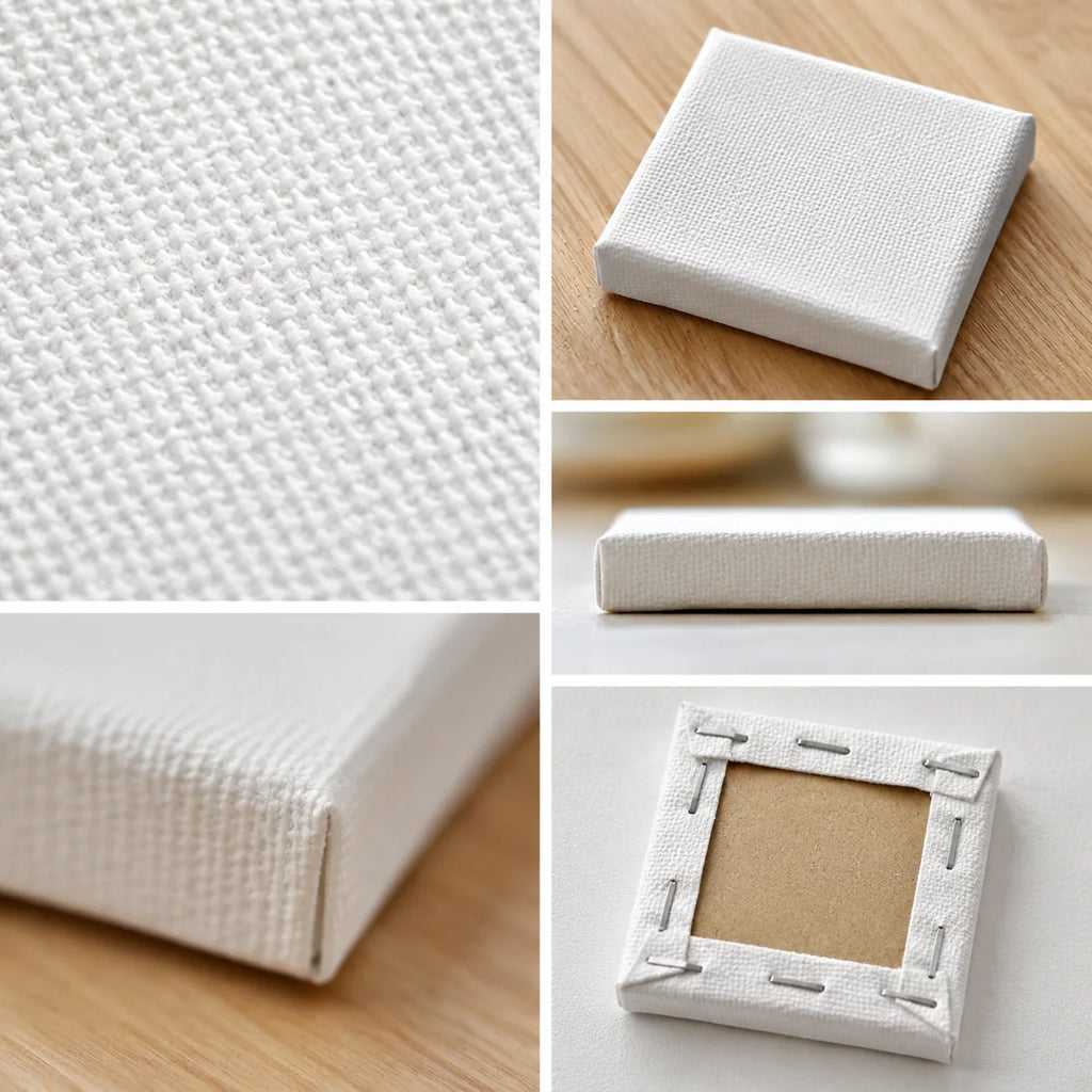 5x5cm Mini Cotton Canvas Frames - image CANVAS