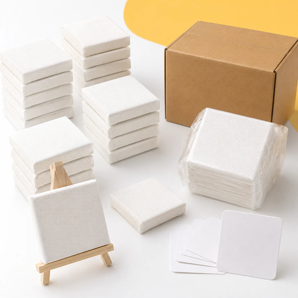 5x5cm Mini Cotton Canvas Frames - image CANVAS