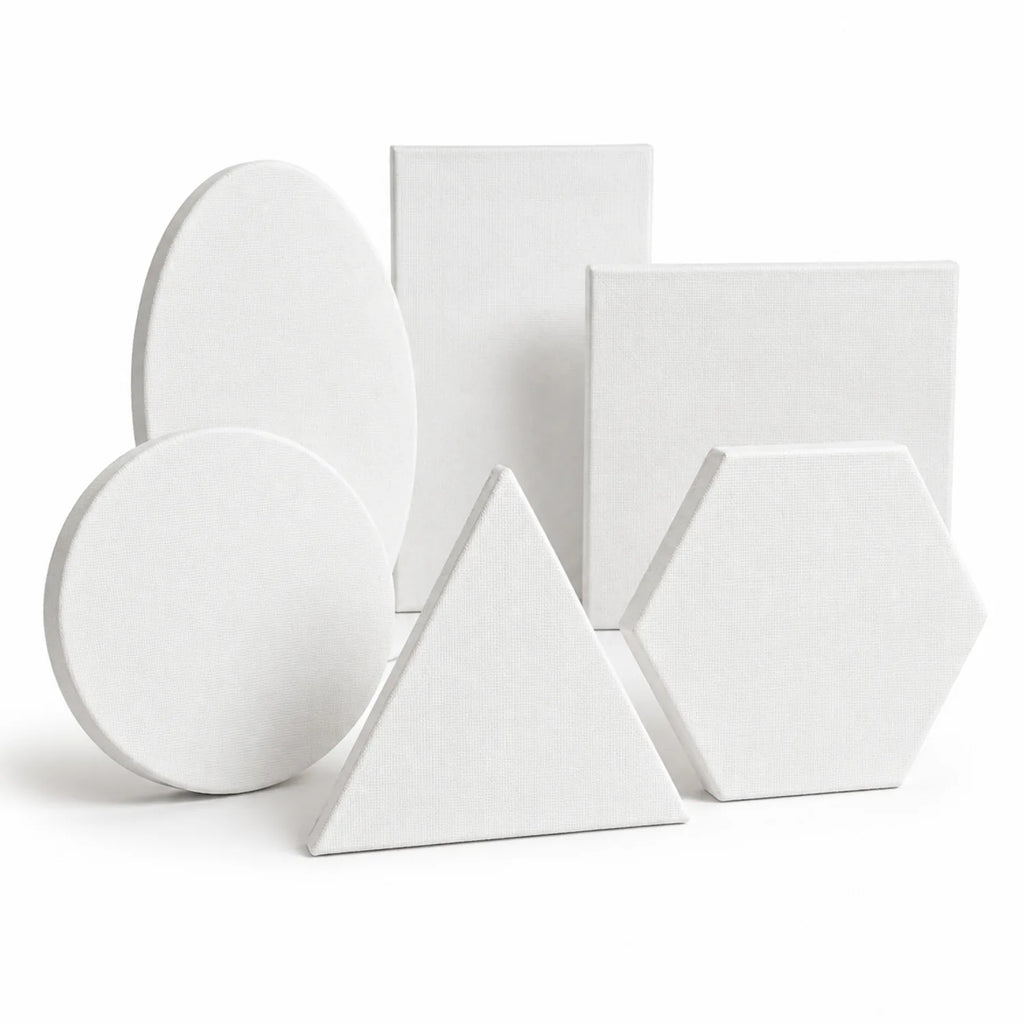Shaped Blank Canvas Panels - image ECM