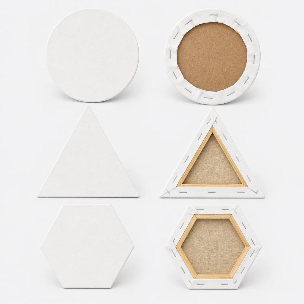 Shaped Blank Canvas Panels - image ECM