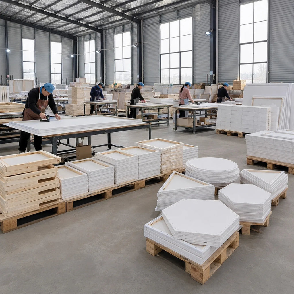 Shaped Blank Canvas Panels - image ECM