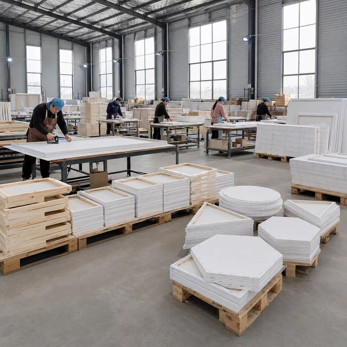 Shaped Blank Canvas Panels - image ECM