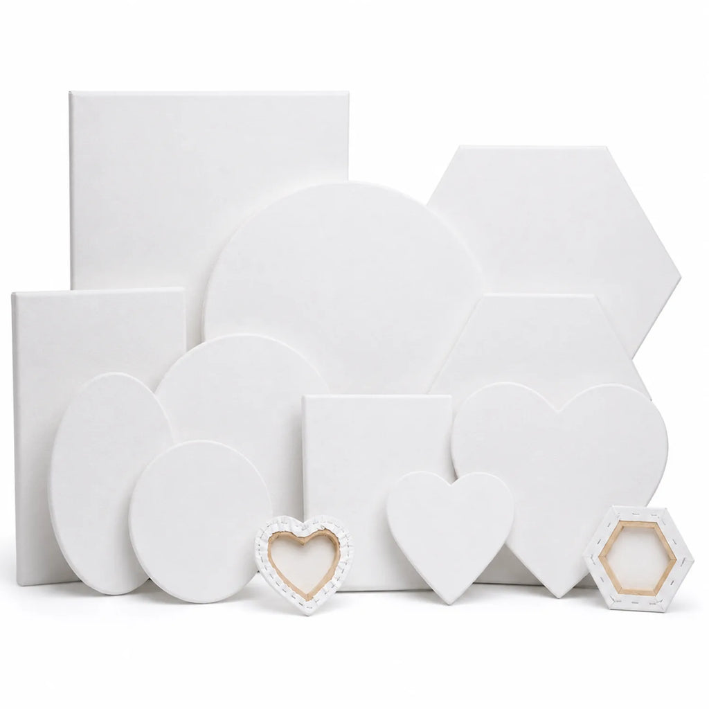 Shaped Blank Stretched Canvas - image ECM