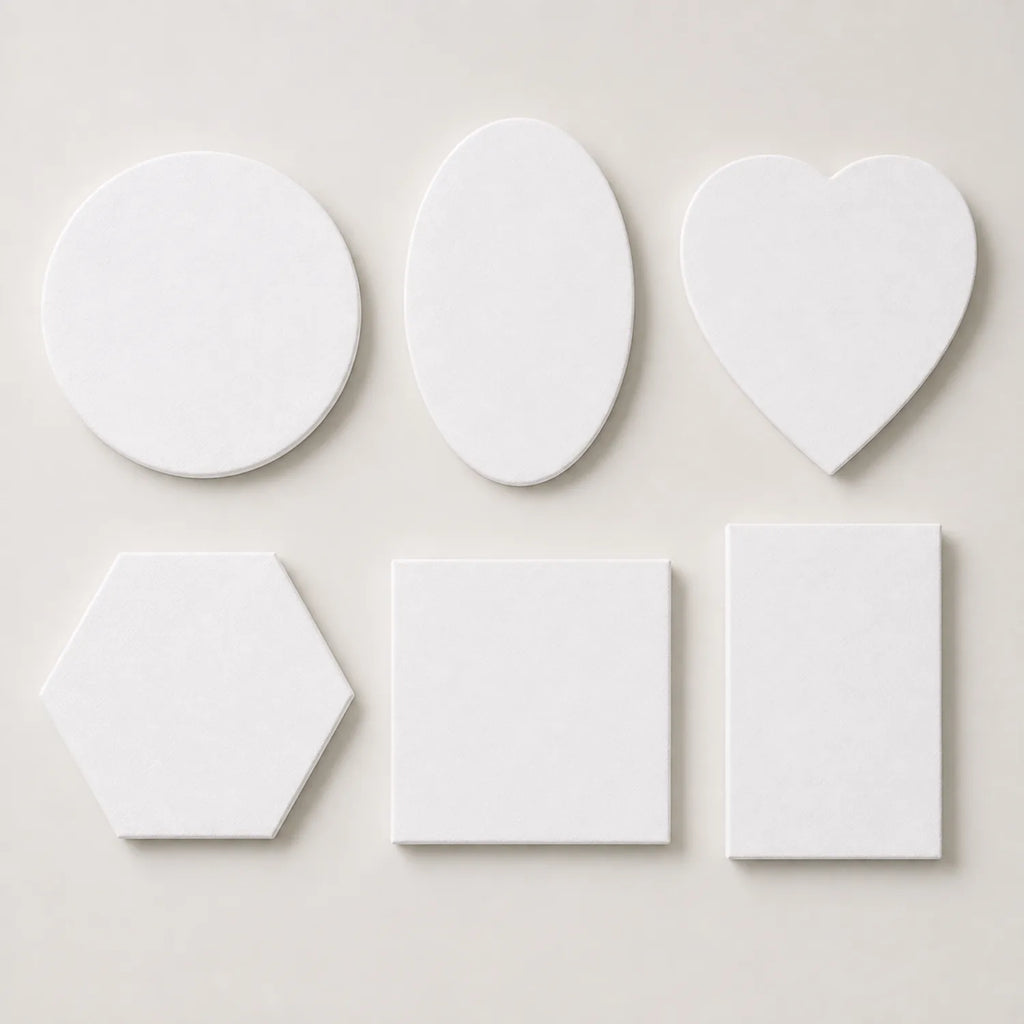 Shaped Blank Stretched Canvas - image ECM