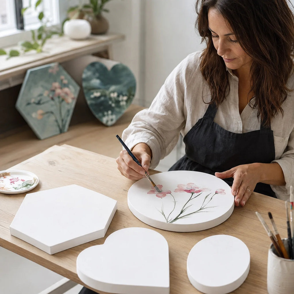 Shaped Blank Stretched Canvas - image ECM