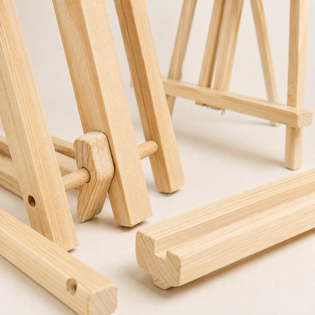 Tabletop Wooden Easel - Premium Natural Wood Display Easel for Wholesale