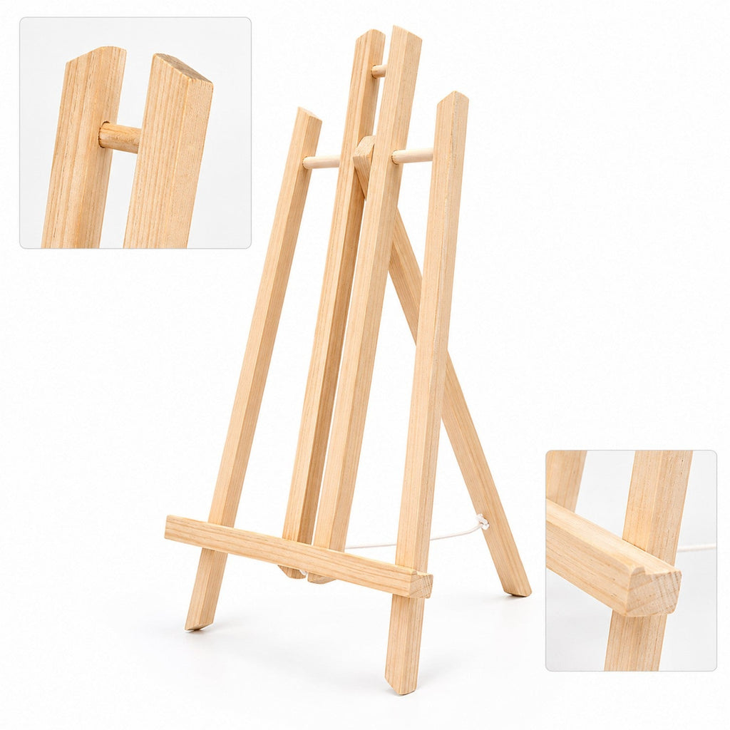 Tabletop Wooden Easel - Premium Natural Wood Display Easel for Wholesale