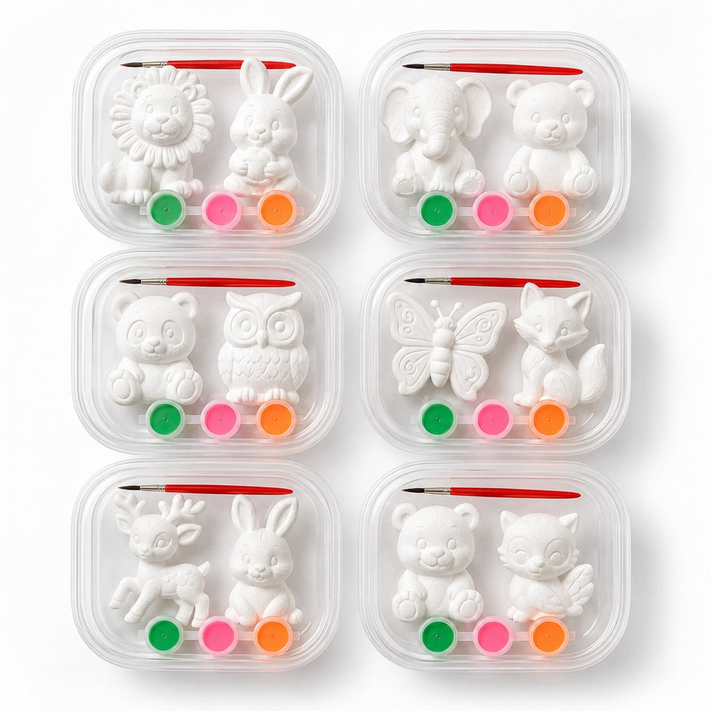 Animal Plaster Painting Kit - Premium DIY Figurine Craft Set for Wholesale