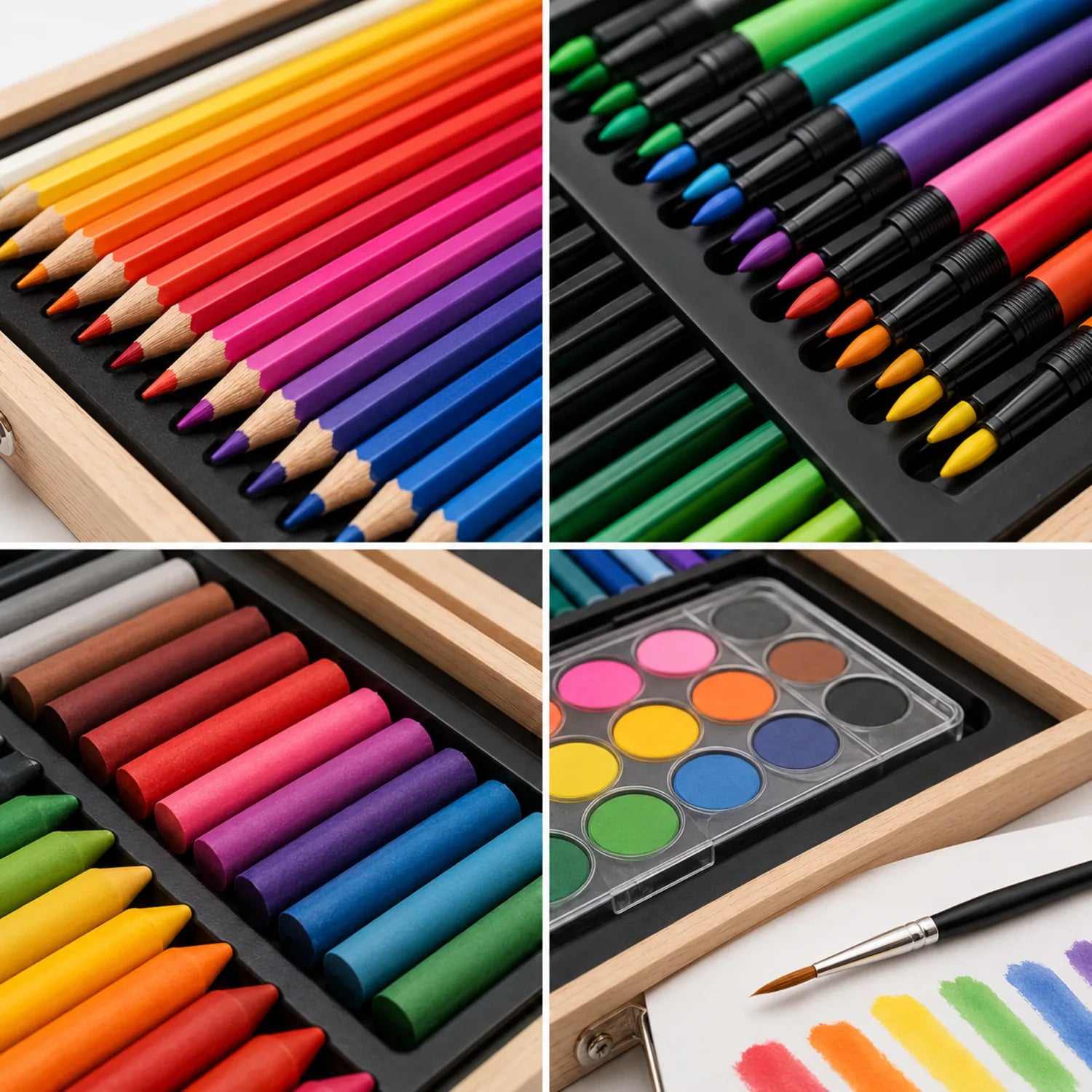 Wooden Art Set - image ECM
