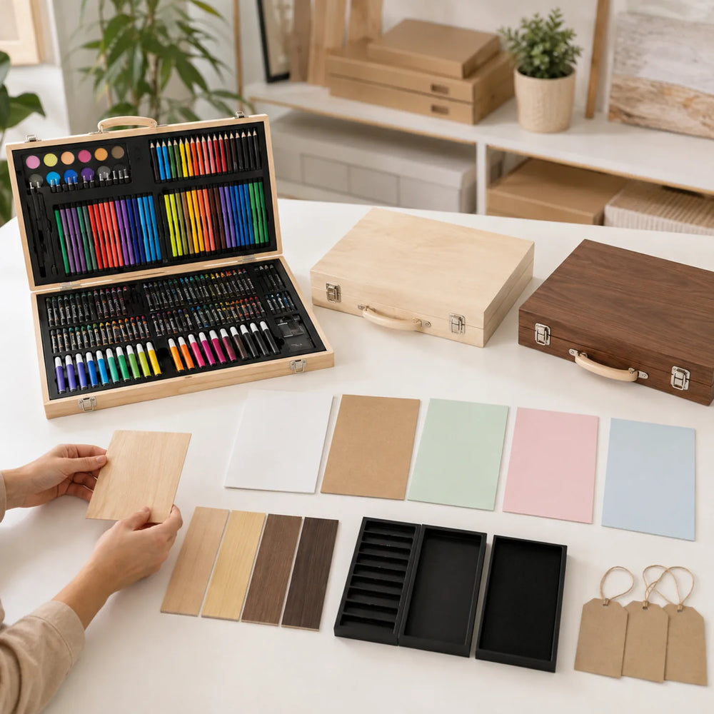 Wooden Art Set - image ECM