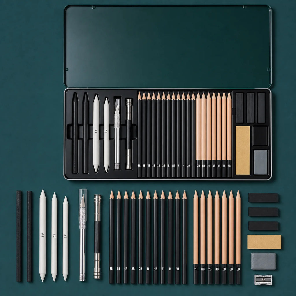 Professional Drawing & Sketching Set (2 boxes) - image 03