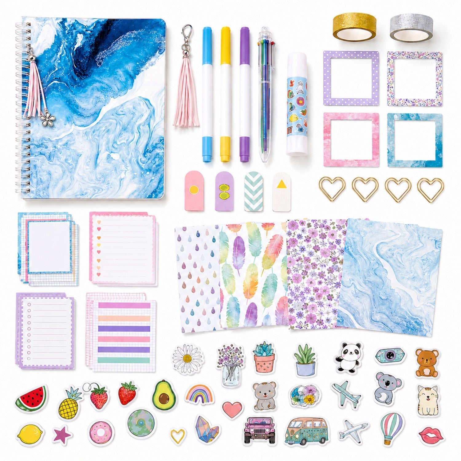 DIY Journal Scrapbook Kit - Premium Stationery Craft Set for Wholesale