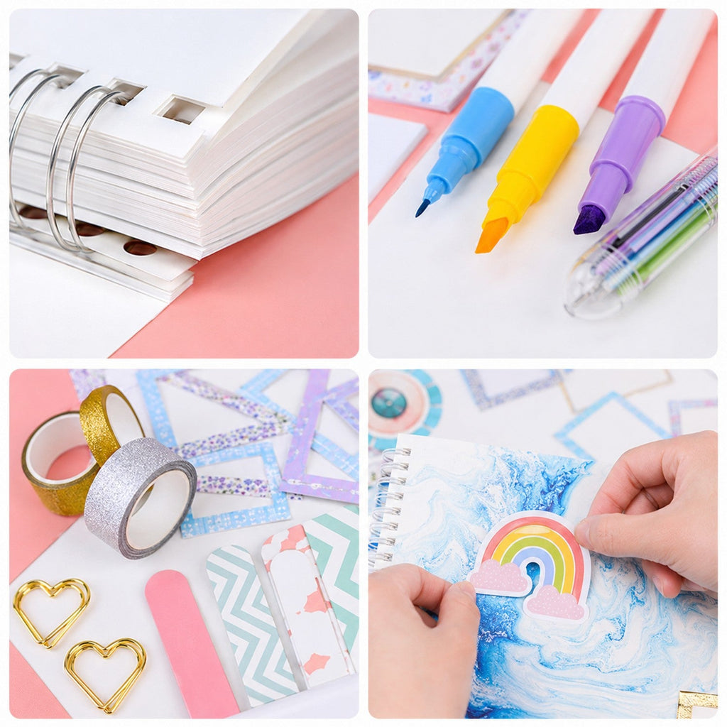 DIY Journal Scrapbook Kit - Premium Stationery Craft Set for Wholesale