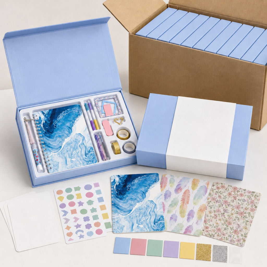 DIY Journal Scrapbook Kit - Premium Stationery Craft Set for Wholesale