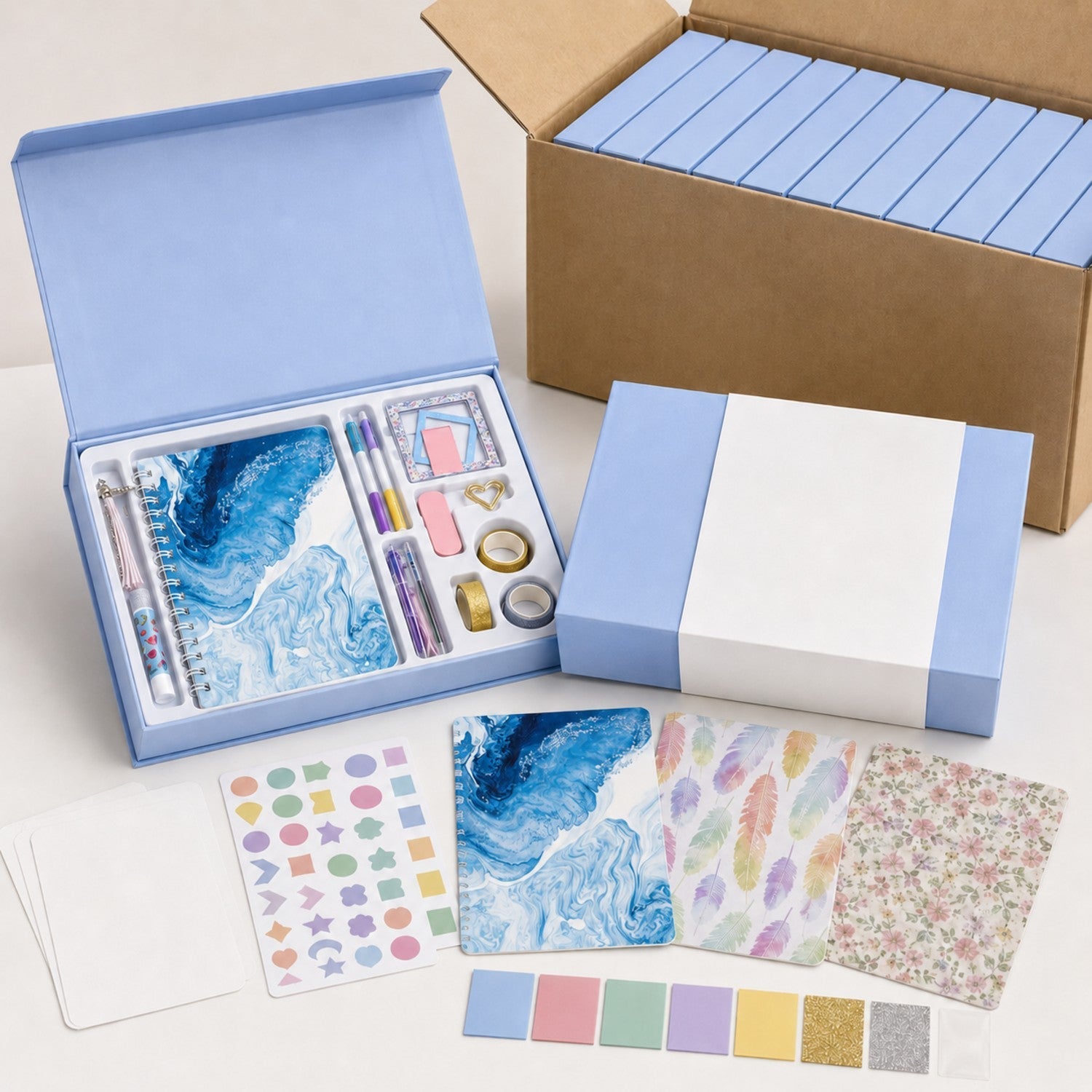 DIY Journal Scrapbook Kit - Premium Stationery Craft Set for Wholesale