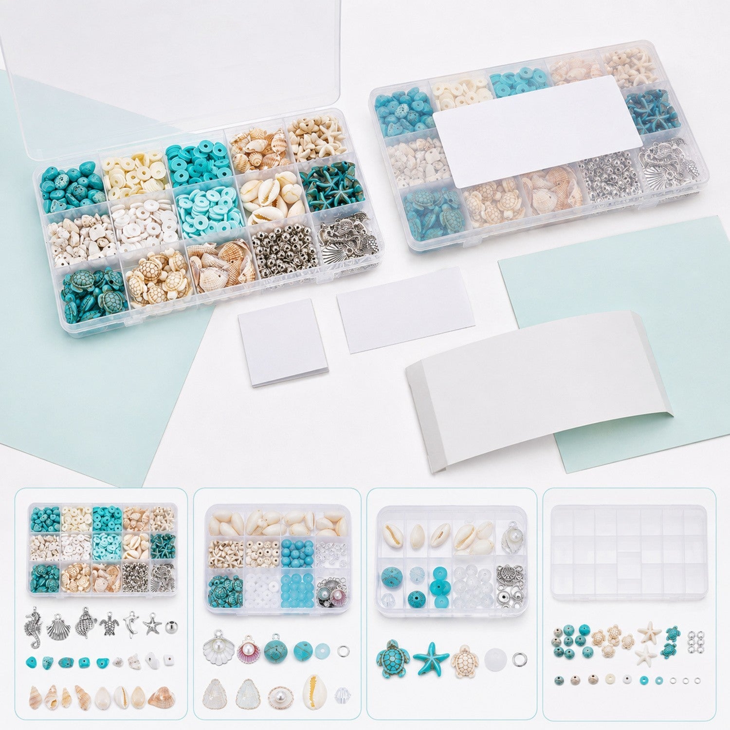 Ocean Themed Bead Making Kit - Premium DIY Jewelry Craft Supply for Wholesale