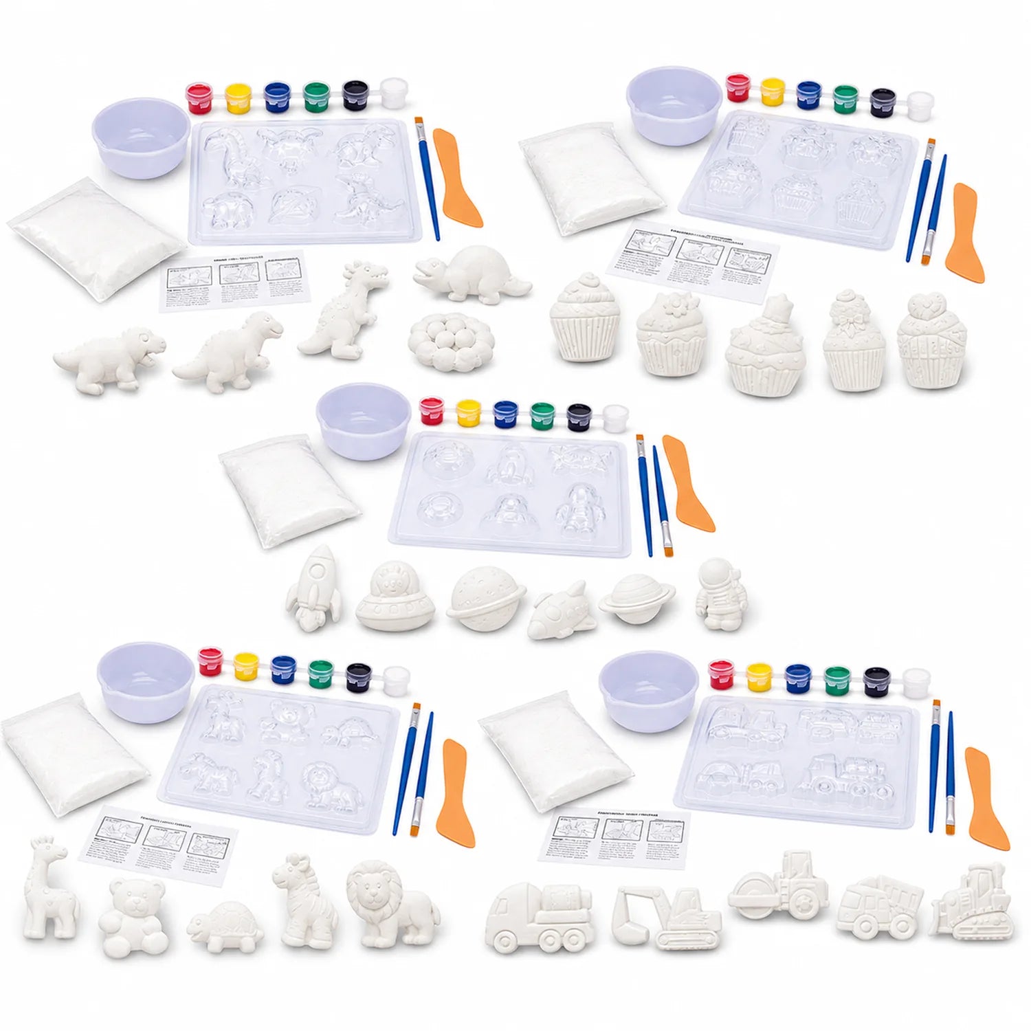 DIY Plaster Casting Kit (5 themes) - image 01