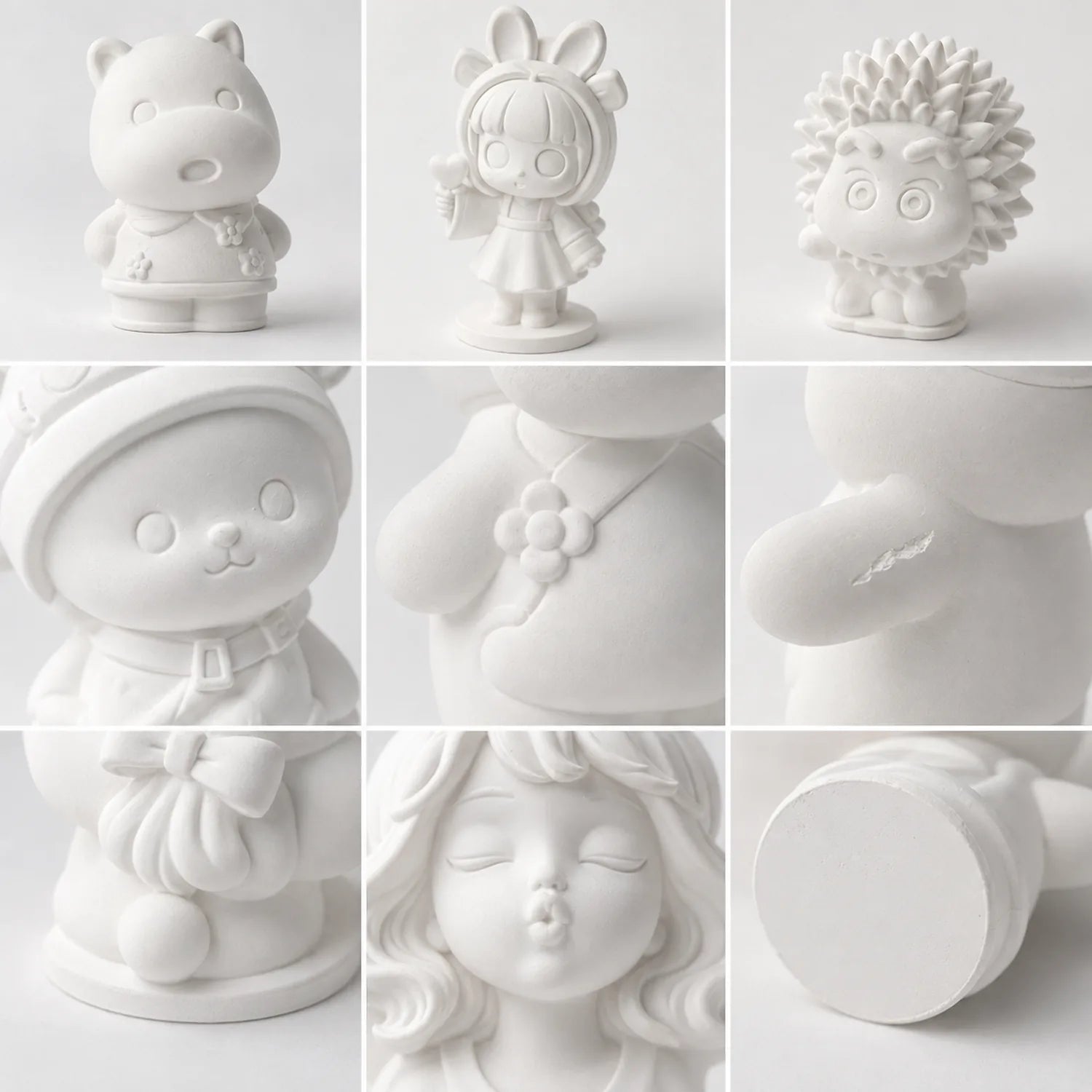DIY Plaster Figurine Set - image KIT