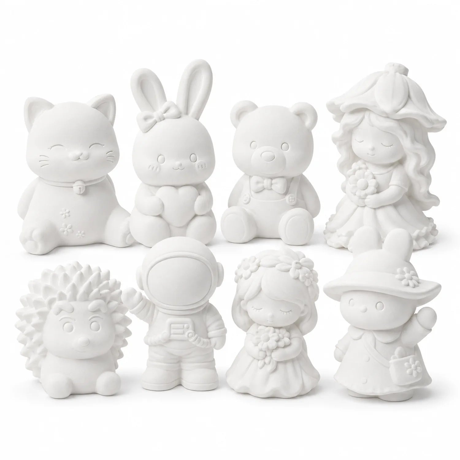 DIY Plaster Figurine Set - image KIT