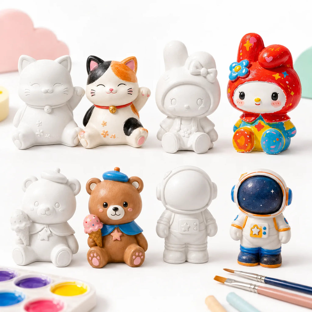 DIY Plaster Figurine Set - image KIT