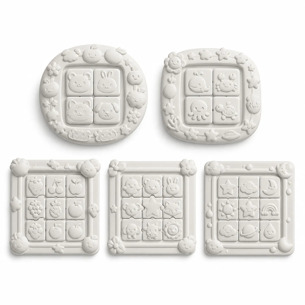 Plaster Photo Frame Trays (5 pcs) - image 01