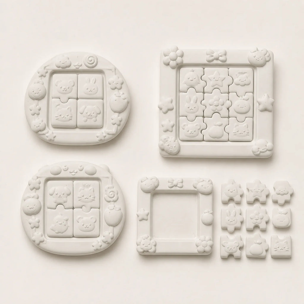 Plaster Photo Frame Trays (5 pcs) - image 02